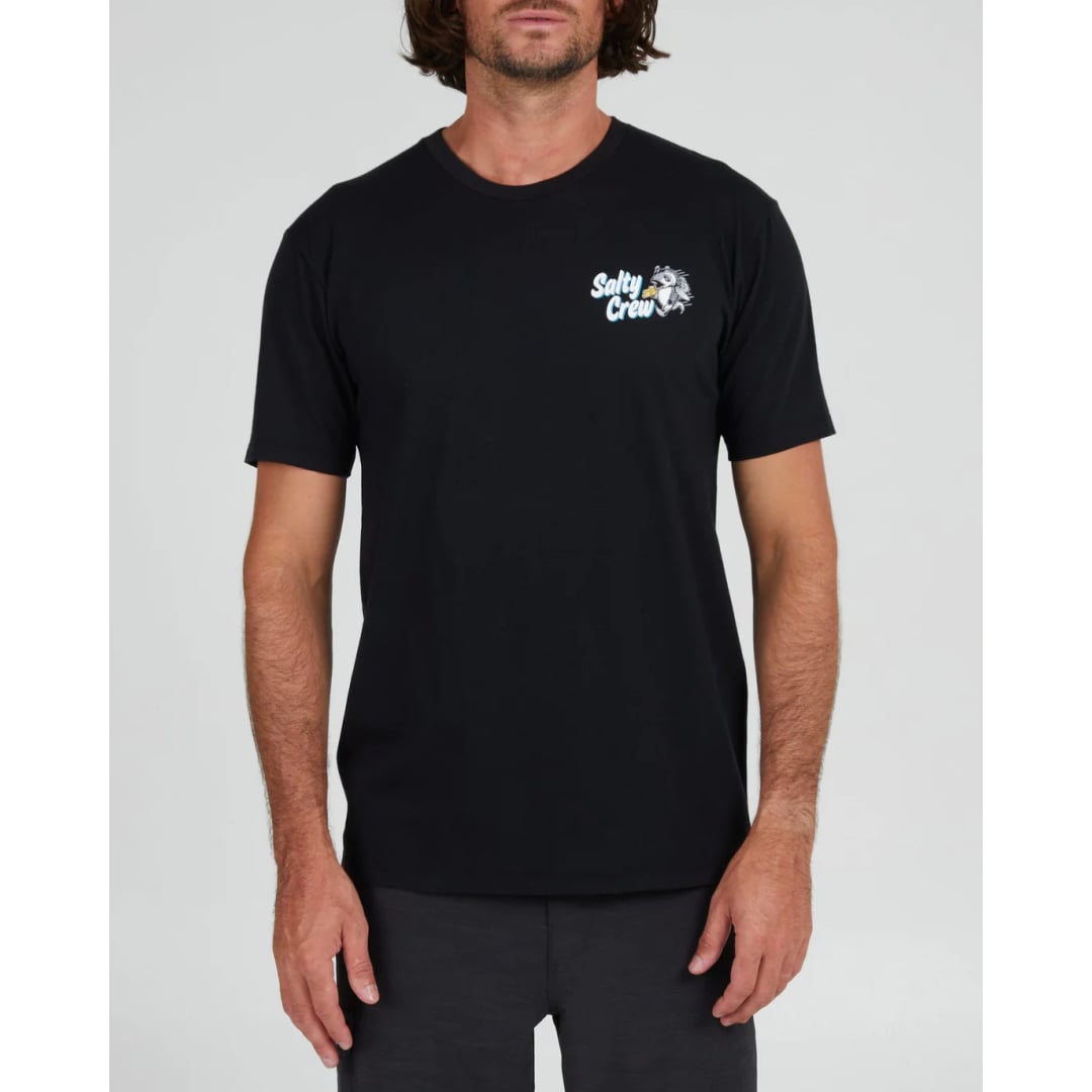 T-shirt Salty Crew Fish and Chips Premium Black -