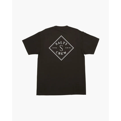 T-shirt Salty Crew Tippet S/S Black - S/s - Insidshop.com