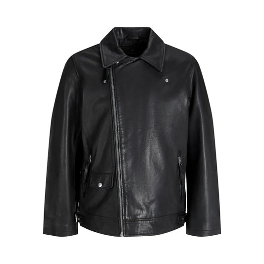 Veste en Cuir Jack & Jones JPRLEATHER STYD Black