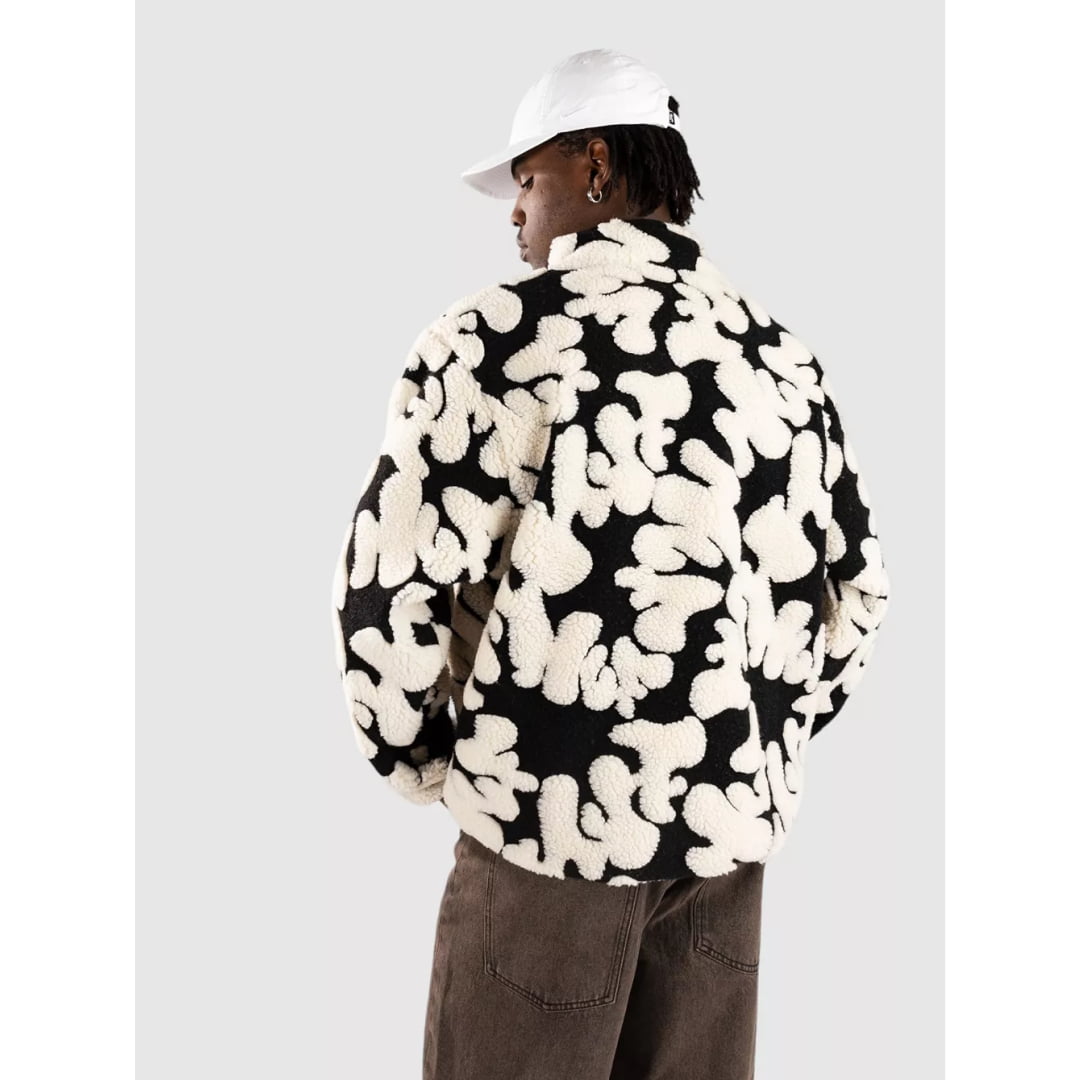 Veste HUF Abstract High Pile Jacquard Black - Huf