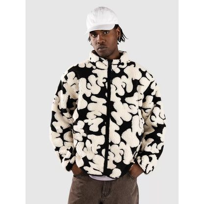 Veste HUF Abstract High Pile Jacquard Black - Huf