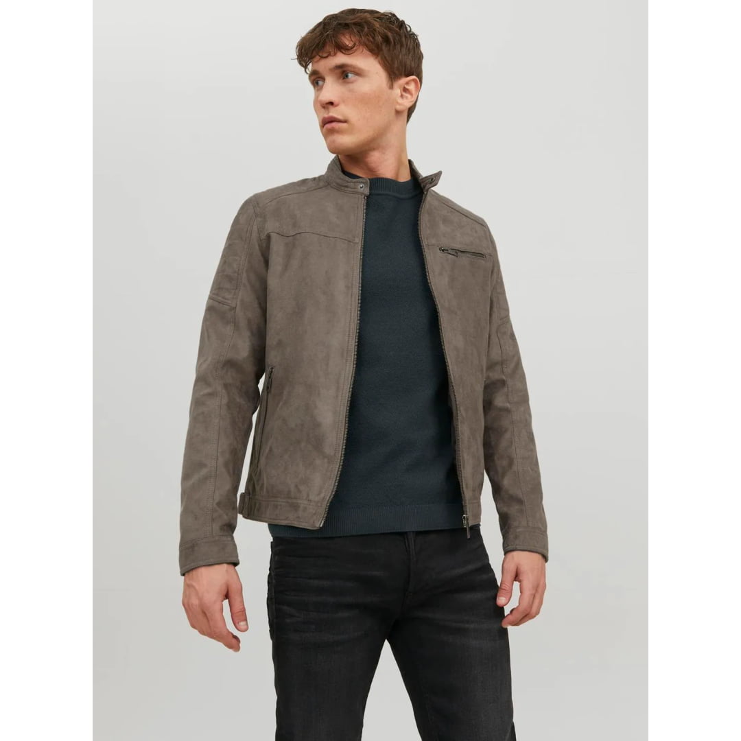 Veste Jack & Jones JJEROCKY Falcon Fake Suede - Jjerocky