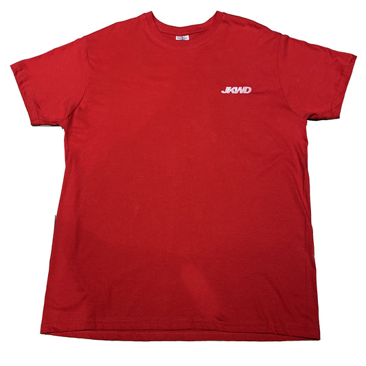 T-shirt Juncky Wood Lil' Basic Red & White