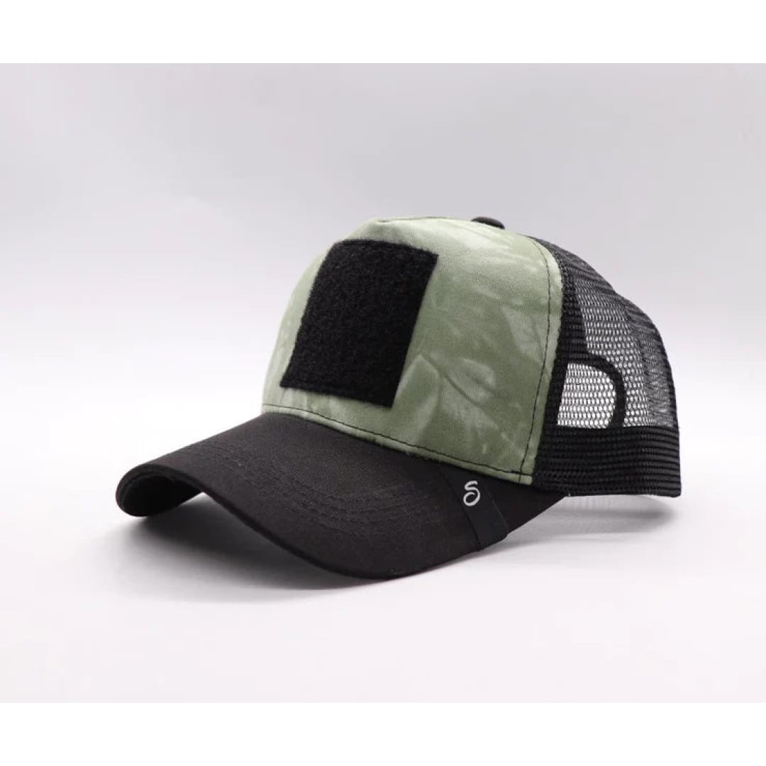 Casquette Scratchys Trucker Feuillage Kaki - scratchys