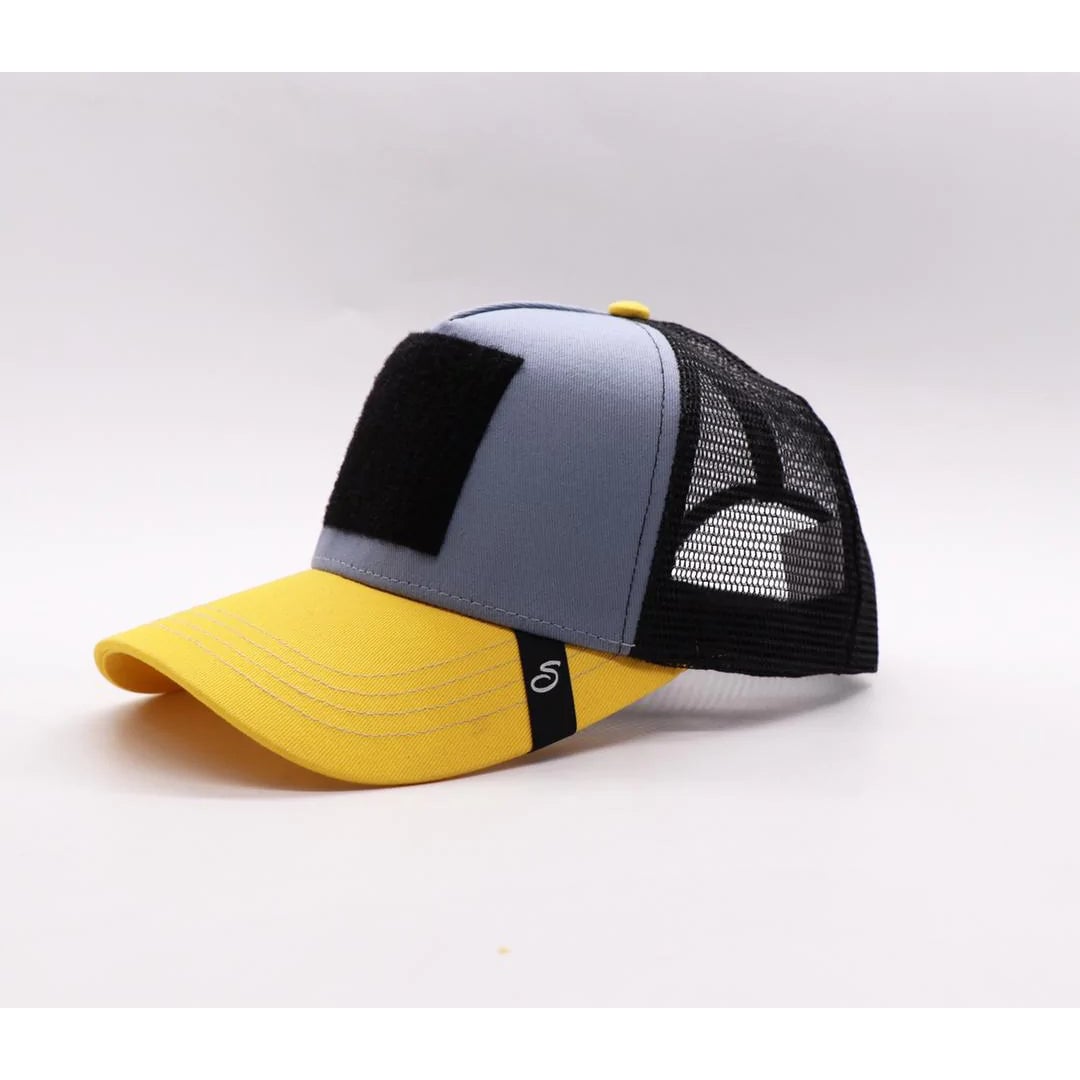 Casquettes Scratchy’s - Grise et Jaune - Casquette