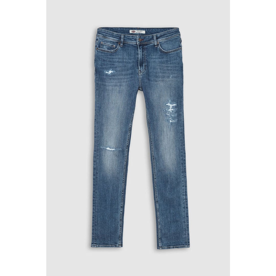 Jean Teddy Smith Flash Skinny Bleached Destroy - teddy smith