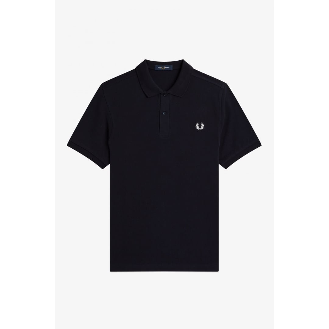 Polo Fred Perry Plain Navy - S / 100 - Insidshop.com