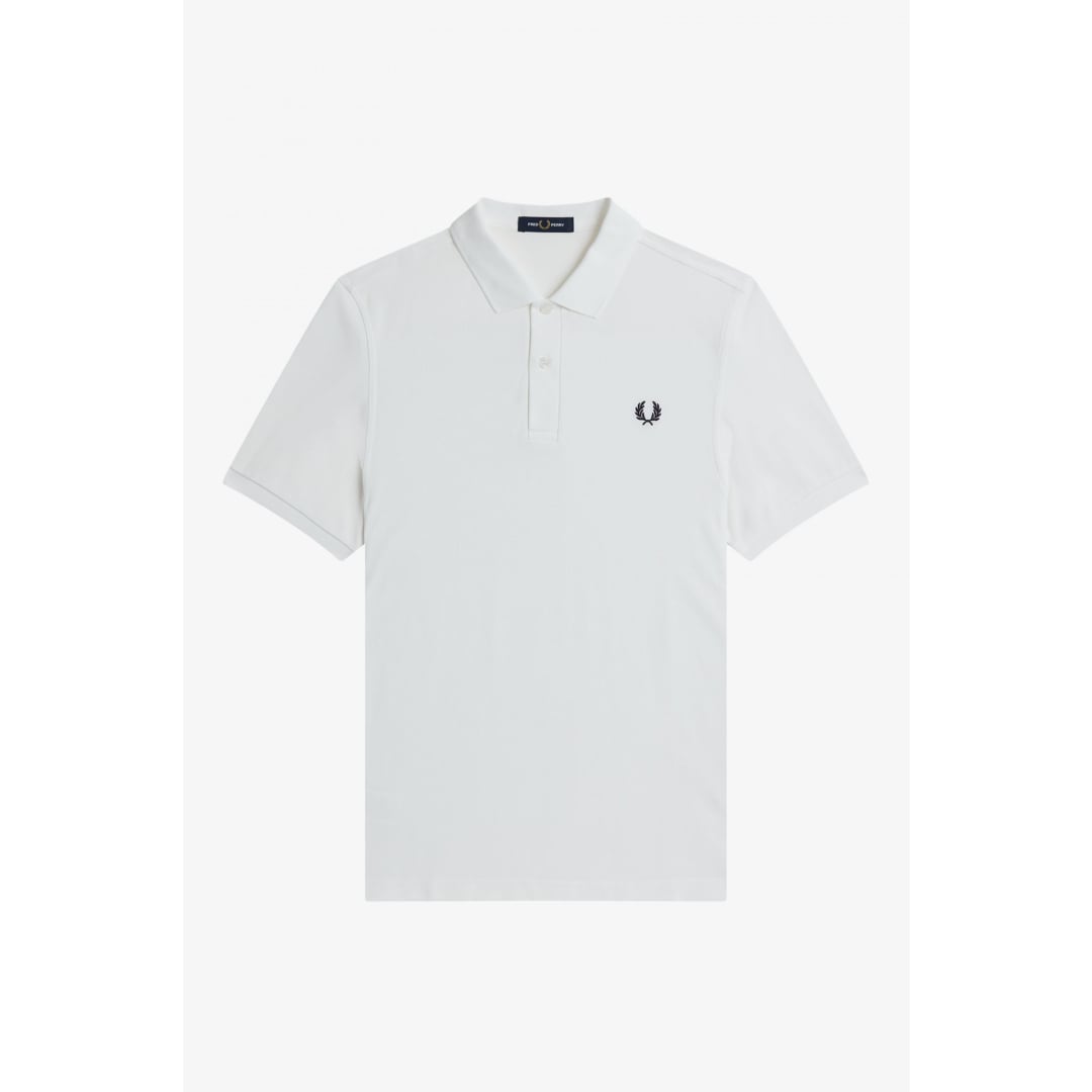 Polo Fred Perry Plain White - S / 100 - Insidshop.com