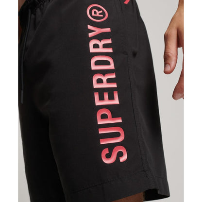 Short de Bain Superdry Core Sport Black - bain superdry core