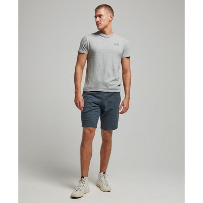 Short Superdry VLE Jersey Bluestone Marl - superdry vle