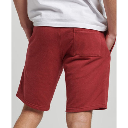 Short Superdry VLE Jersey Track Red Marl - superdry vle