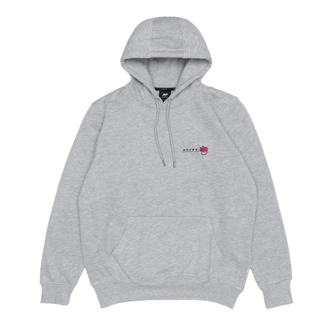 Sweat à Capuche Wrung Reload Hood Heather Grey - 