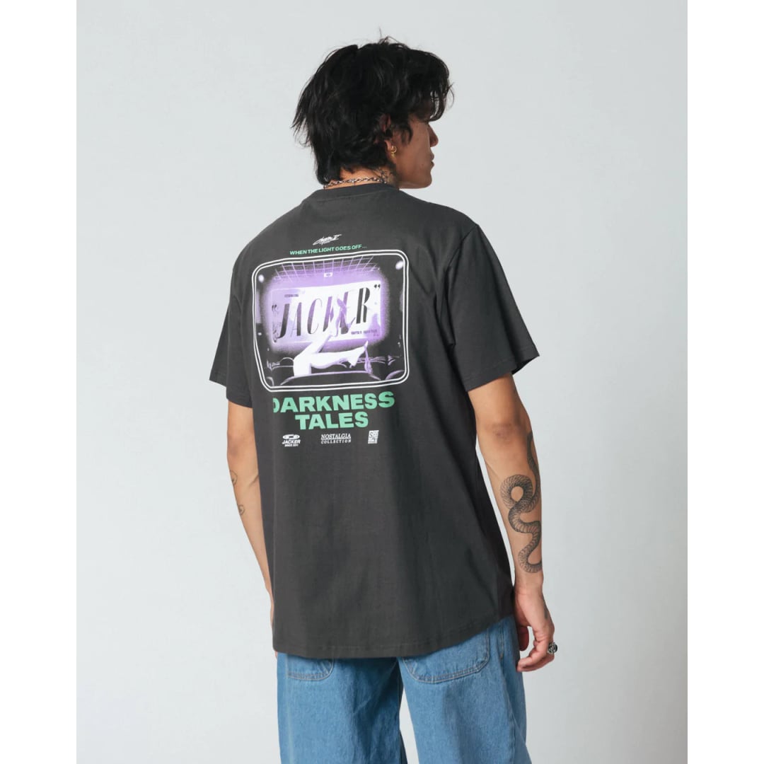 T-shirt Jacker Darkness - L / Gris