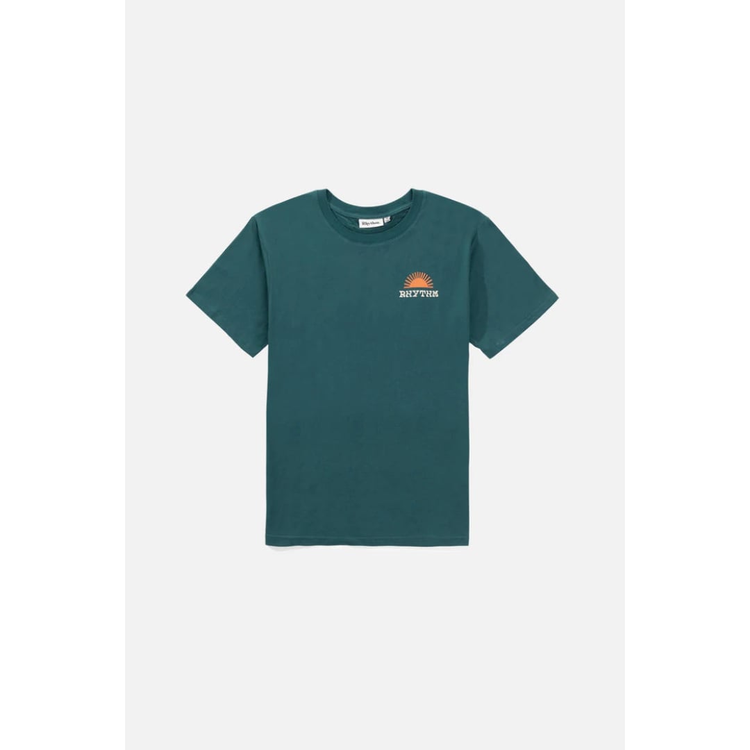 T-shirt RHYTHM Awake Teal - rhythm awake teal -